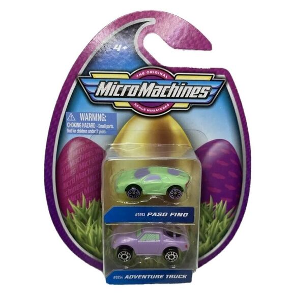 Hasbro Micro Machines 2021 The Original Scale Miniatures Holiday Easter EGG Cars - Picture 3 of 5